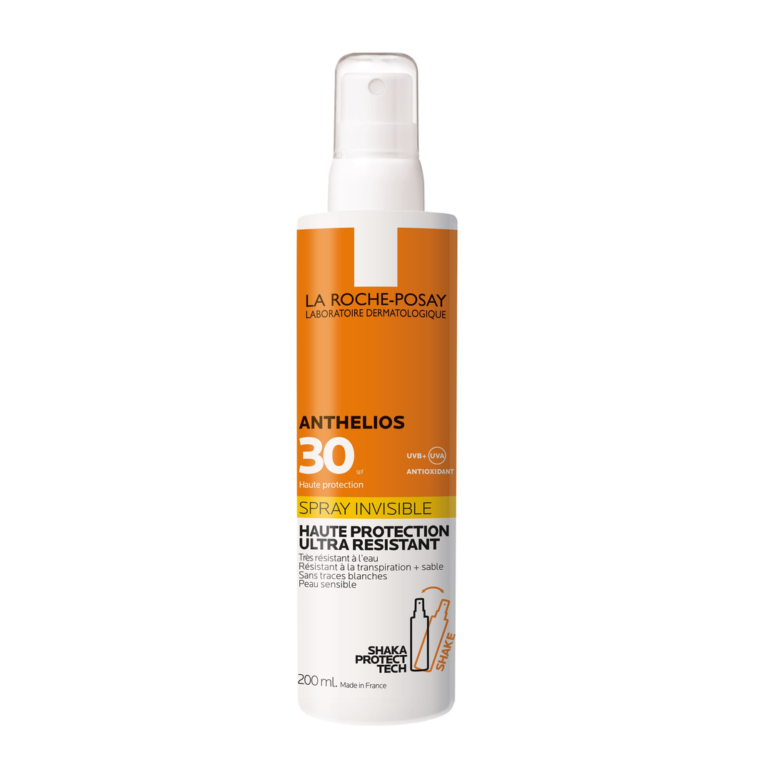 LA ROCHE-POSAY ANTHELIOS INVISIBLE SPRAY SPF30+ 200ml ULTRA PROTECTION ULTRA RESISTANT