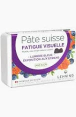 Gomas pâtes suisses fadiga visual 40 gomas  3661744051832