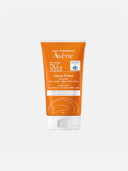 Avène Intense Protect SPF50+ 150ml sem efeito branco sem perfume