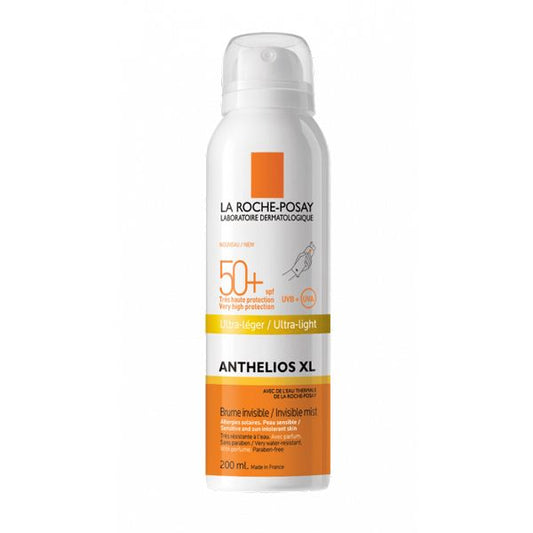 LA ROCHE-POSAY ANTHELIOS ULTRA-LIGHT SPF50+ SPRAY 200ml NÉVOA INVISÍVEL