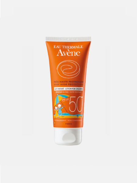 Avène Sun Leite KIDS FPS50+ 100ml sem efeito branco