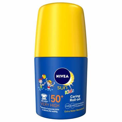 Nivea Sun roll-on Kids FPS 50 protege e cuida 50ml