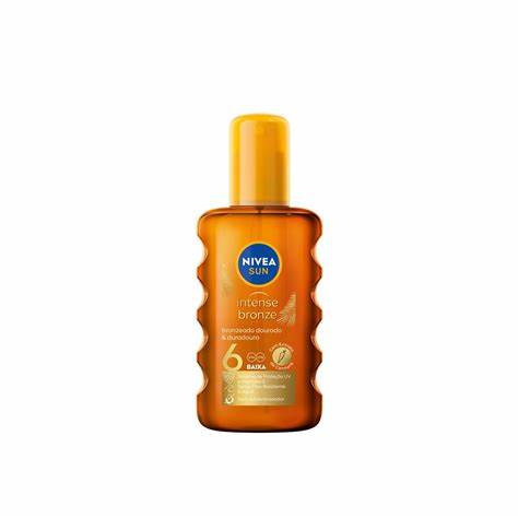 Nivea Sun Intense Bronze FPS 6 com cenoura - cenoura SPRAY 200ML