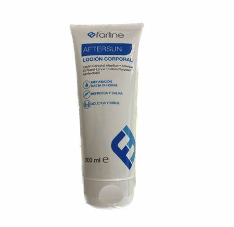 Farline Aftersun loção corporal tubo 200ml