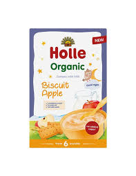 Holle Organic Cereals with milk Biscuit Apple from 6 months 250g