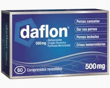 Daflon 500 500mg 60 Comp Revestido por Pelicula
