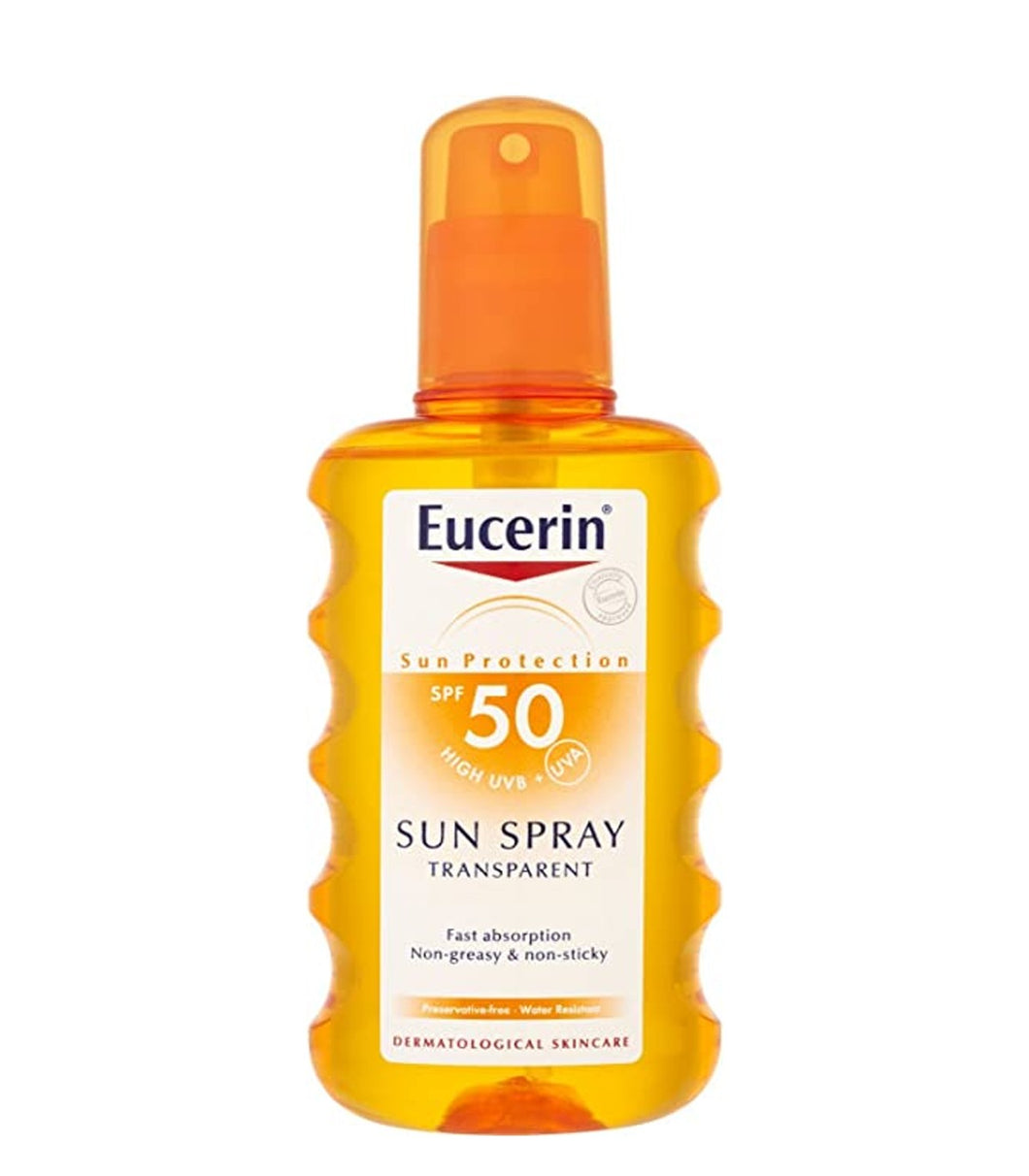 Eucerin OIL CONTROL SPF50 DRY TOUCH SUN SPRAY TRANSPARENT 200ml