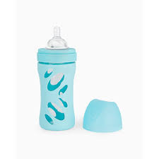 Twistshake Glass Bottle 260 ml Azul