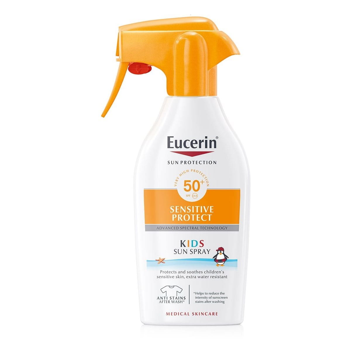 Eucerin SENSITIVE PROTECT SPF50 KIDS TRIGGER Spray 250ml