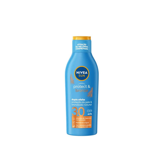 Nivea Protetor Solar e Bronze FPS 30 200ml tubo