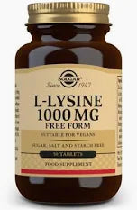 solgar L-lysine 1000mg X 100 comp