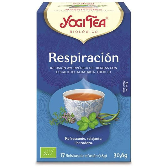 Yogi Tea Bio Respiração 17saq