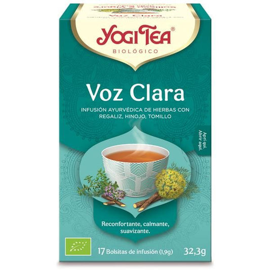 Yogi Tea Bio Voz Clara 17saq