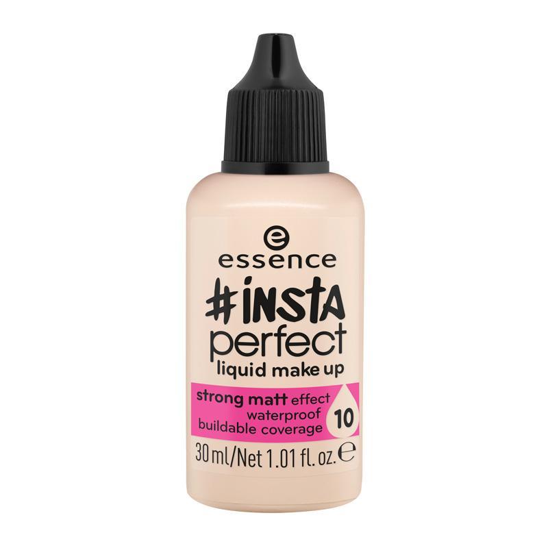 essence #insta perfect liquid make up strong matt efect - 10