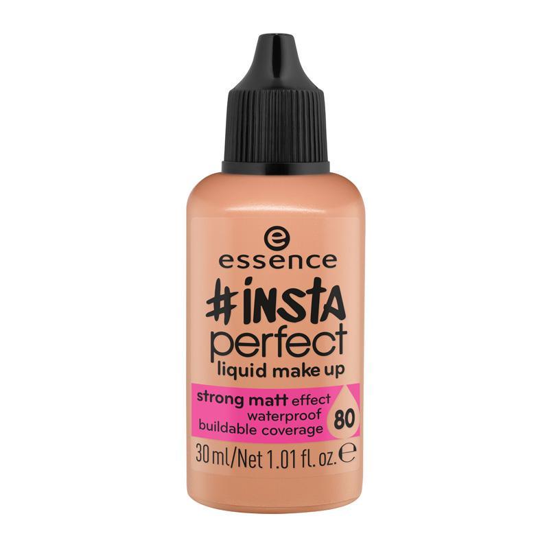 essence #insta perfect liquid make up strong matt efect - 80