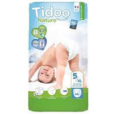 Tidoo Nature Fralda infantil tam 5 (XL - 12-25kg) 22 unidades