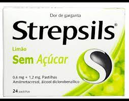 Strepsils Limão sem açúcar X 24