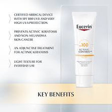 Load image into Gallery viewer, Eucerin Sun Actinic Control MD SPF 100 - 80ml

